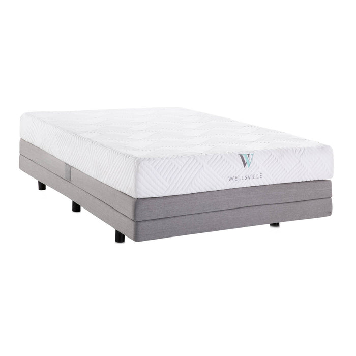 Wellsville 8" Gel Foam Mattress - Evans Furniture (CO)