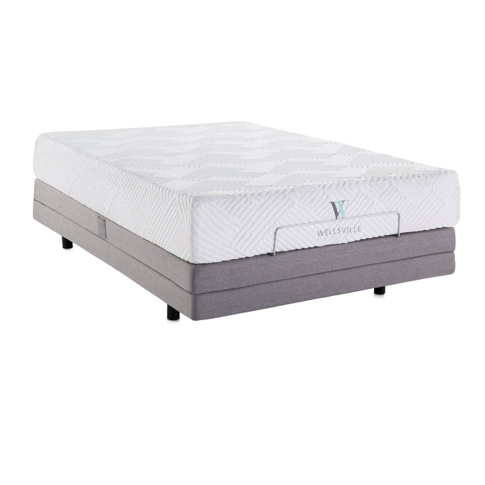 Wellsville 11" Air Foam Gel Mattress - Evans Furniture (CO)