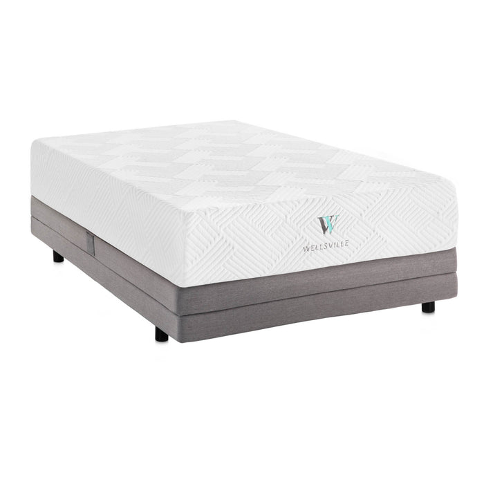 Wellsville 14" Air Foam Gel Mattress - Evans Furniture (CO)